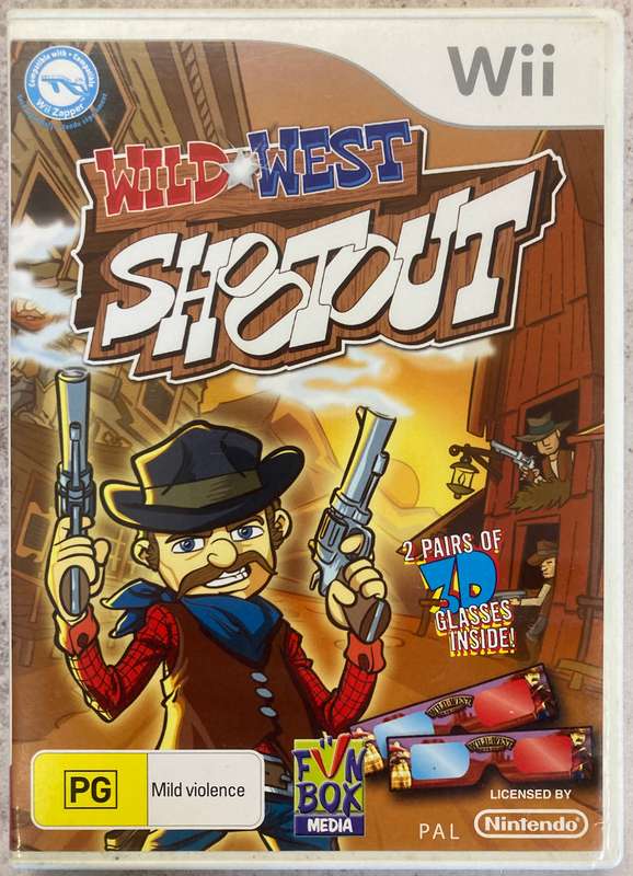 Wild West Shootout (Wii) - Complete