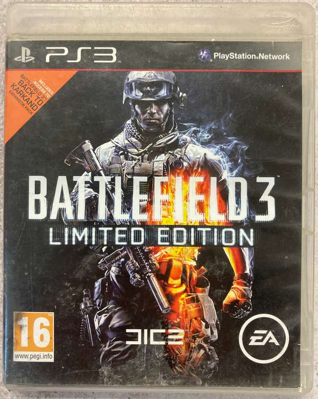 Battlefield 3 Limited Edition (PS3) - Complete