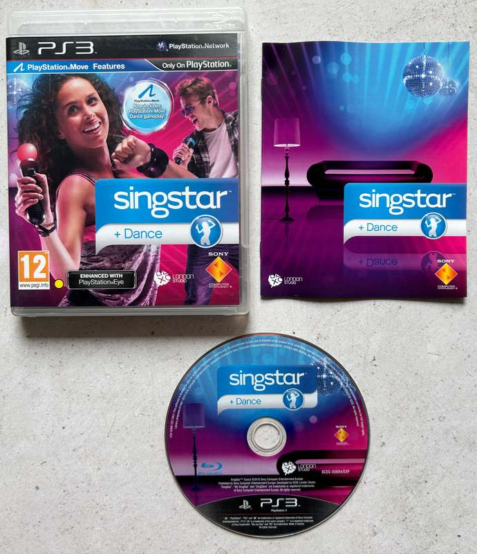 Singstar + Dance (PS3) - Complete