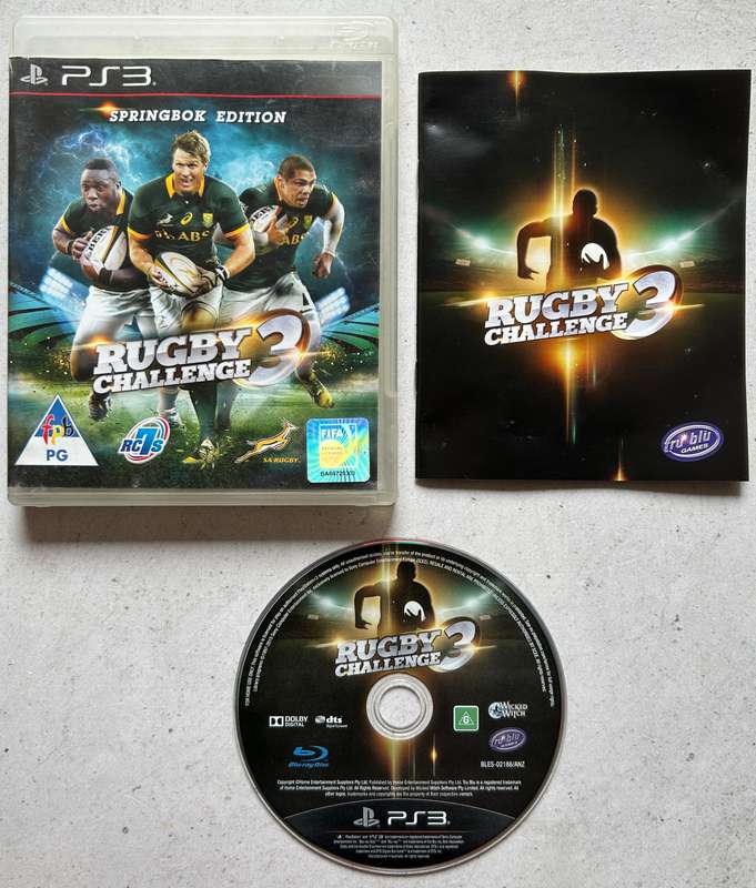 Rugby Challenge 3 (PS3) - Complete