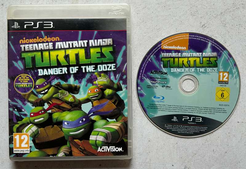 TMNT Danger of the Ooze (PS3) - Complete