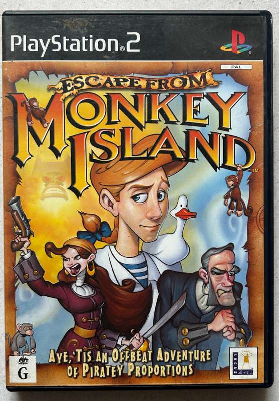 Escape From Monkey Island (PS2) - Complete