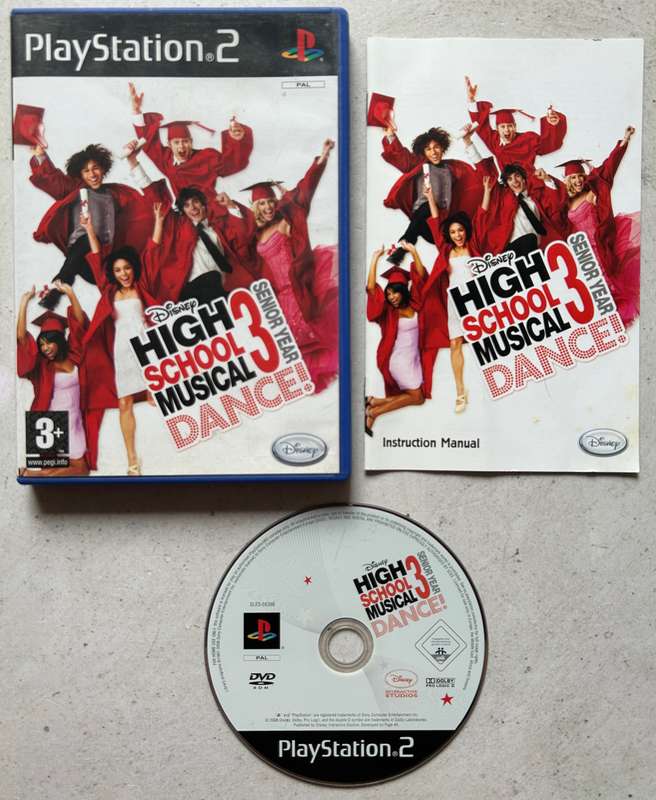 High School Musical 3: Senior Year DANCE! (PS2) - Complete