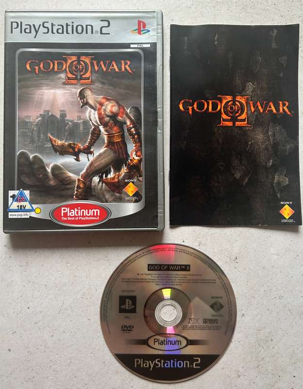 God of War II (2) (PS2) - Complete