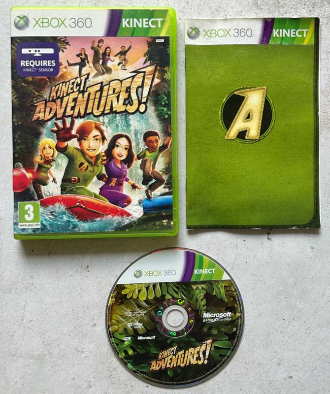 Xbox 360 Console + Kinect & Games - In Original Box