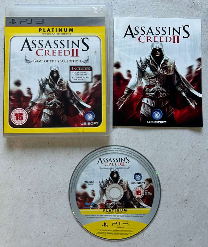 Assassins Creed II (2) - Game of the Year Edition - Complete (PS3)