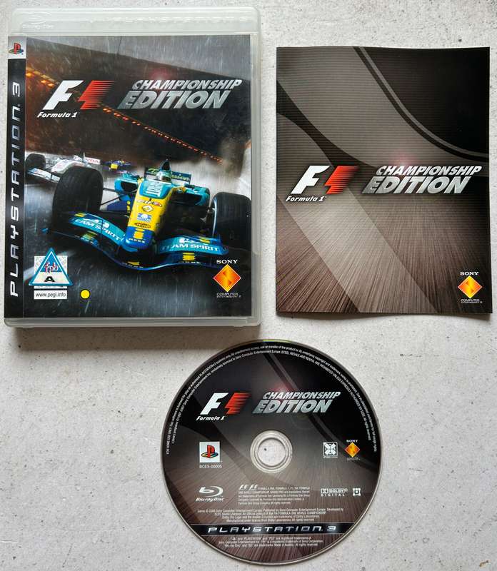 Formula 1 Championship Edition (PS3) - Complete