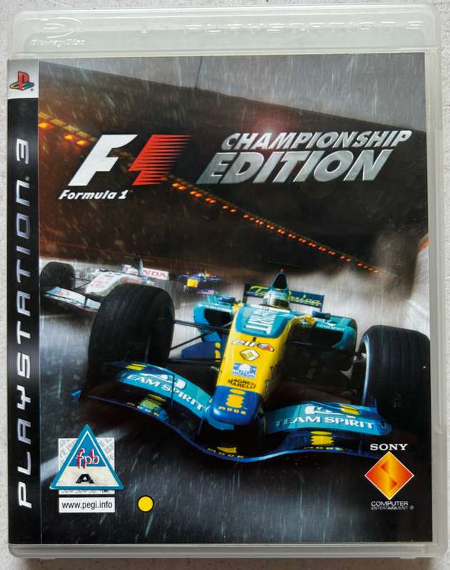 Formula 1 Championship Edition (PS3) - Complete
