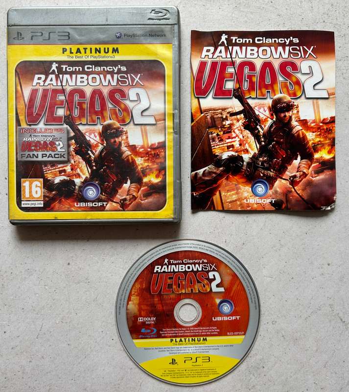 Tom Clancys Rainbox Six Vegas 2 (PS3) - Complete