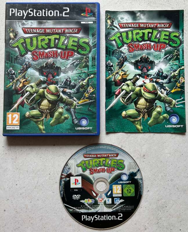 Teenage Mutant Ninja Turtles Smash Up (PS2) - Complete