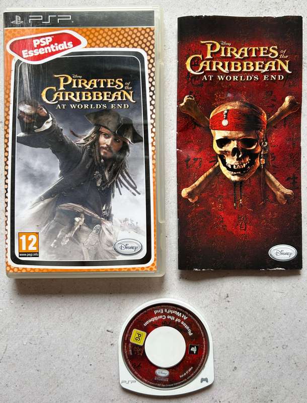 Disney Pirates of the Caribbean At Worlds End (PSP) - Complete