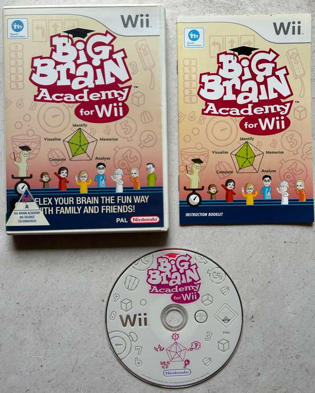 Big Brain Academy (Wii) - Complete