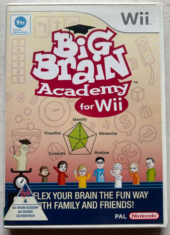 Big Brain Academy (Wii) - Complete