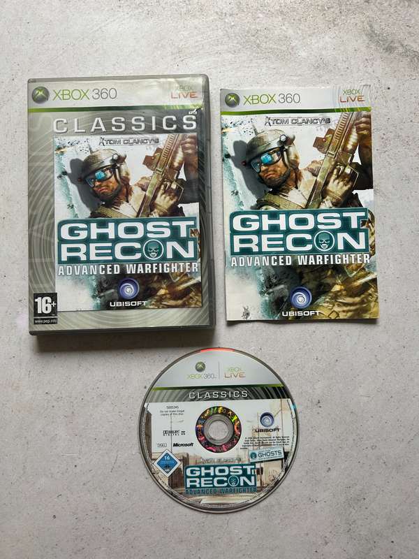 Tom Clancys Ghost Recon Advanced Warfighter (XBOX360) - Complete