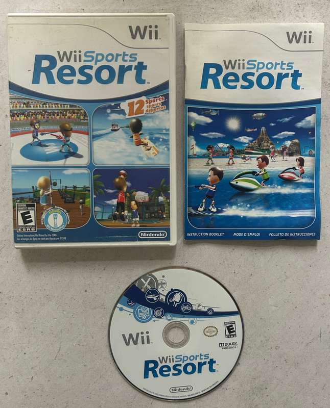 Wii Sports Resort (Wii) (For Use on USA Console Only) - Complete