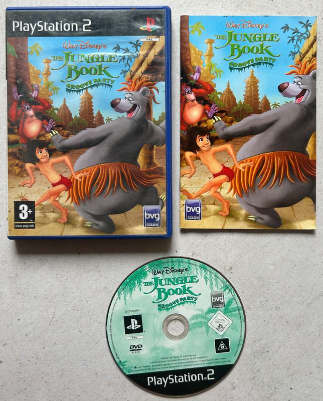 Walt Disneys The Jungle Book Groove Party (PS2) - Complete