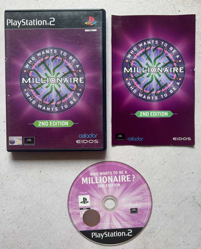 Who Wants To Be A Millionaire 2ND Edition (PS2) - Complete