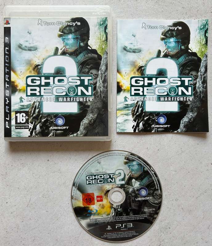 Tom Clancy's Ghost Recon 2 Advanced Warfighter (PS3) - Complete