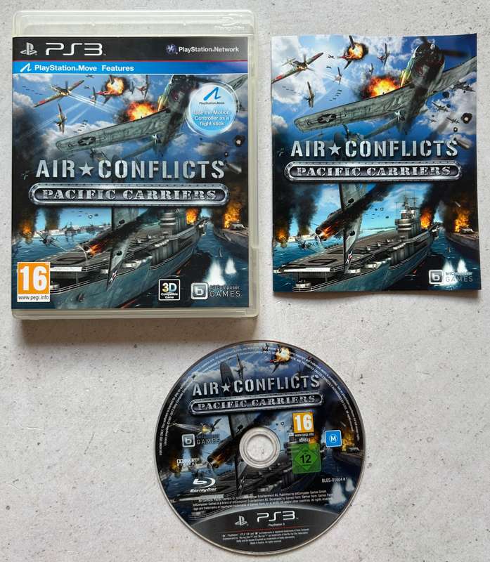 Air Conflicts Pacific Carriers (PS3) - Complete