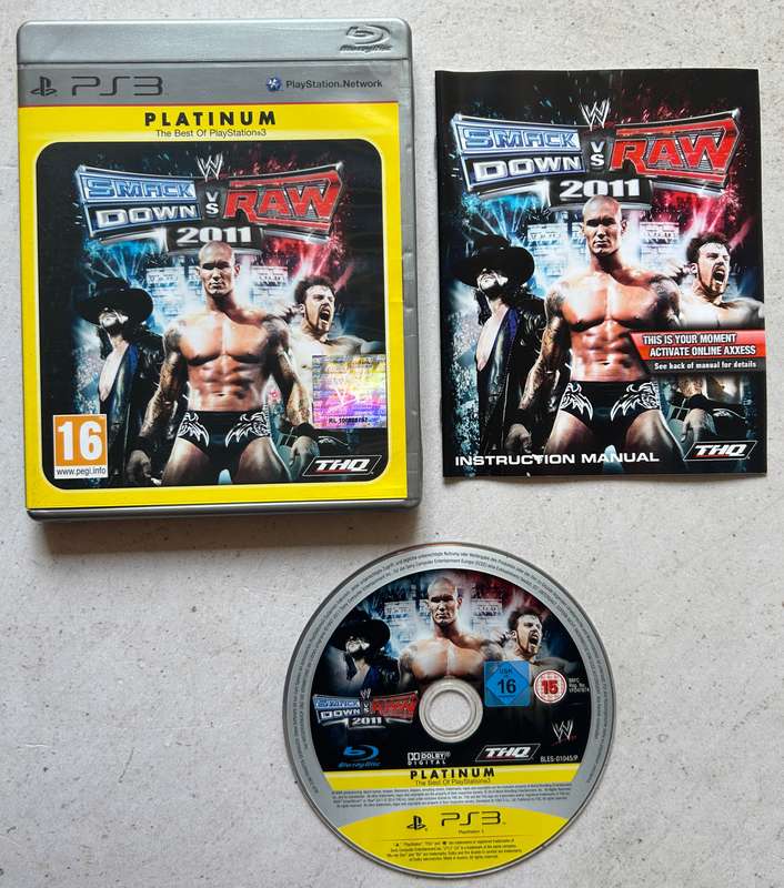 Smackdown vs Raw 2011 (PS3) - Complete