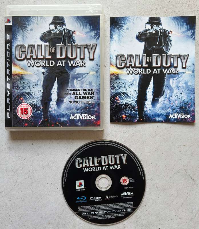 Call of Duty World at War (PS3) - Complete