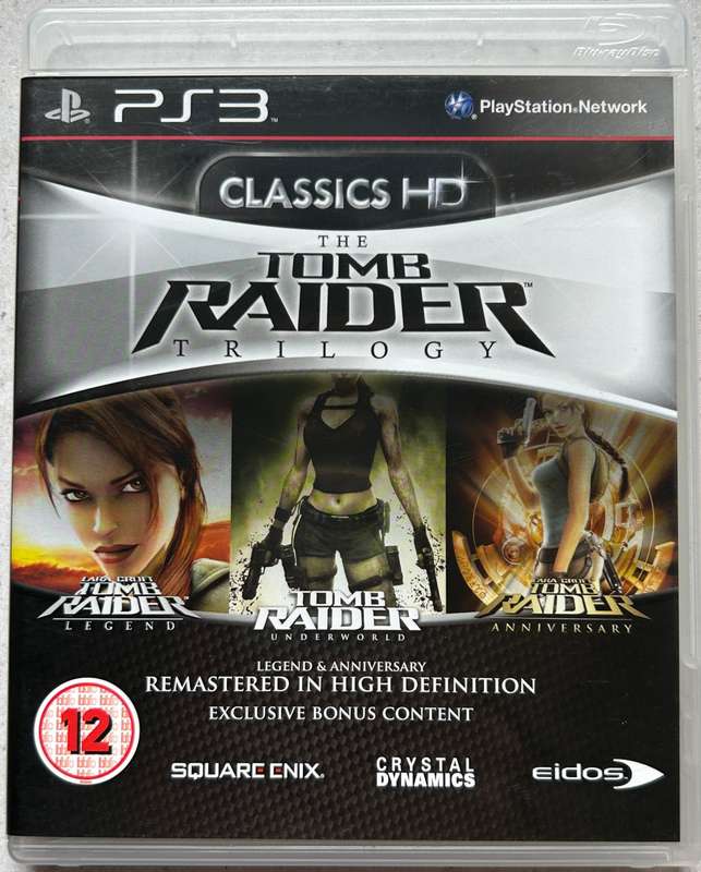 The Tomb Raider Trilogy (PS3) - Complete