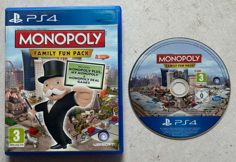 Monopoly Family Fun Pack (PS4)