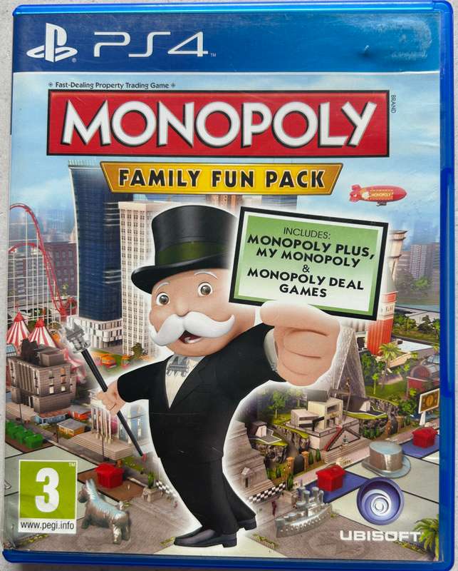 Monopoly Family Fun Pack (PS4)