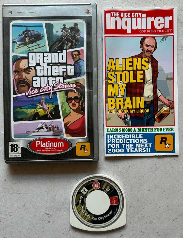 Grand Theft Auto: Vice City Stories (PSP) - Complete