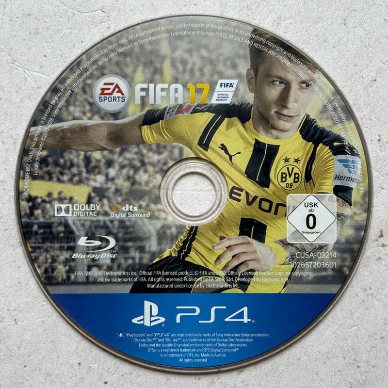Fifa 17 (PS4) - Disk Only