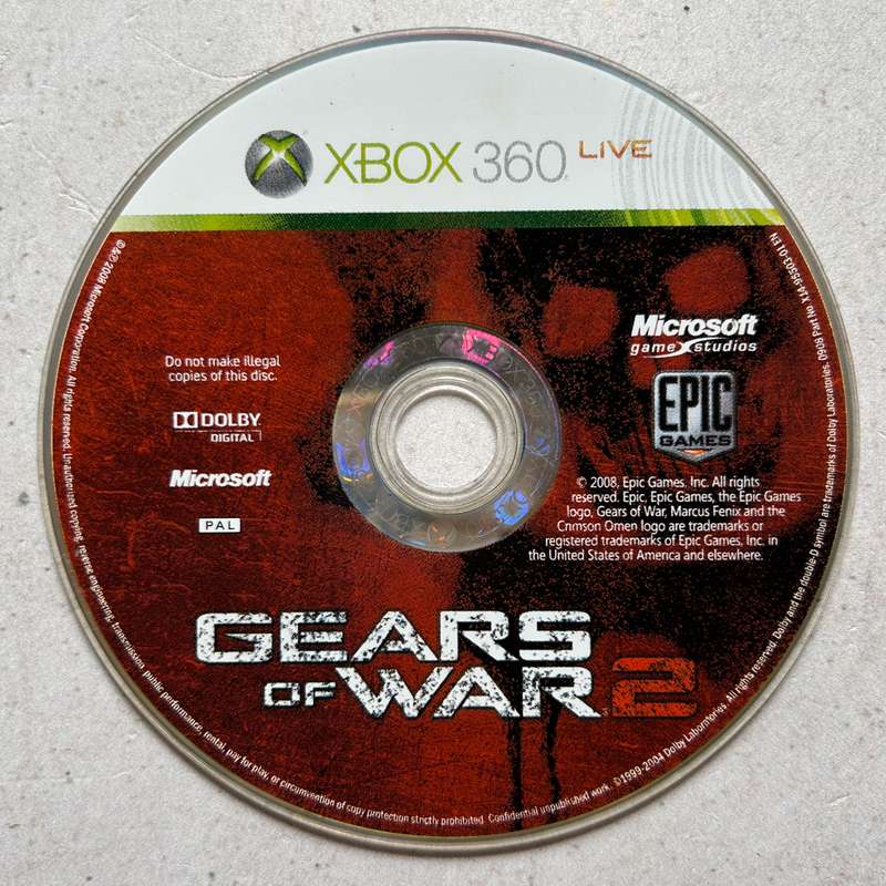 Gears of War 2 (XBOX 360) - Disk Only