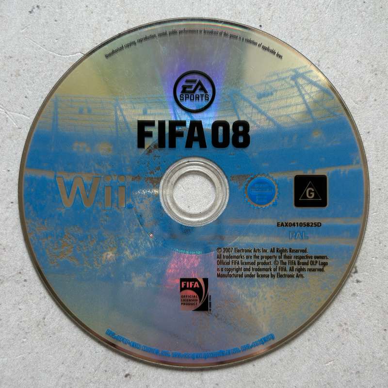 Fifa 08 (Wii) - Disk Only