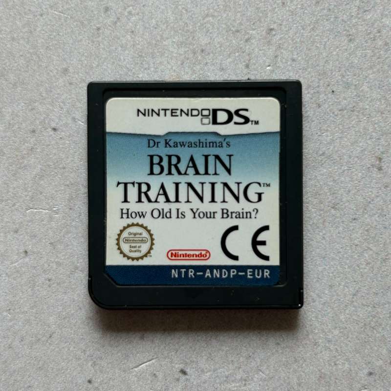 Brain Training (Nintendo DS) - Card Only
