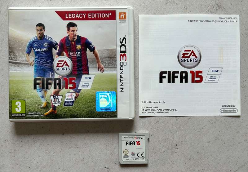 Fifa 15 Legacy Edition (Nintendo 3DS) - Complete