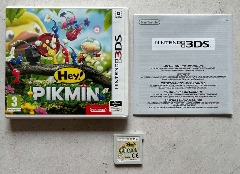 Hey Pikmin (Nintendo 3DS) - Complete