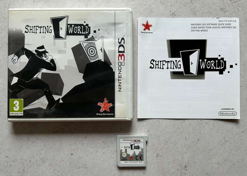 Shifting World (Nintendo 3DS) - Complete