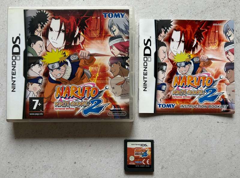 Naruto Ninja Council 2 (Nintendo DS) - Complete