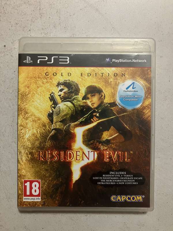 Resident Evil 5 - Gold Edition (PS3)