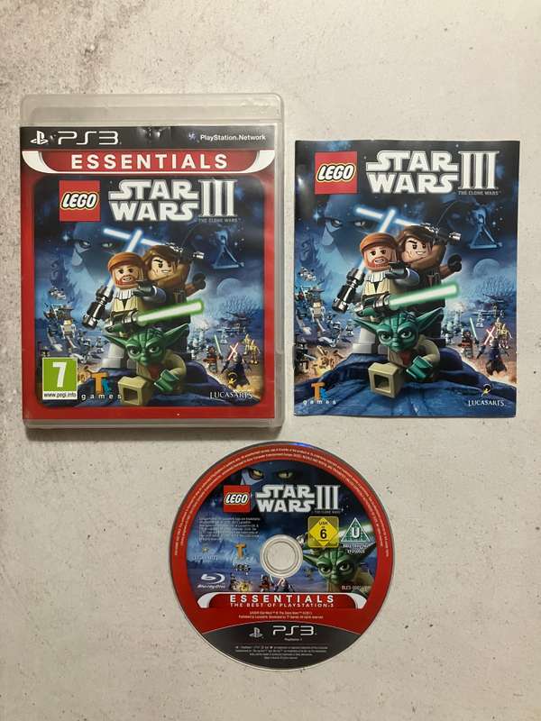 Lego Star Wars 3 The Clone Wars (PS3) - Complete
