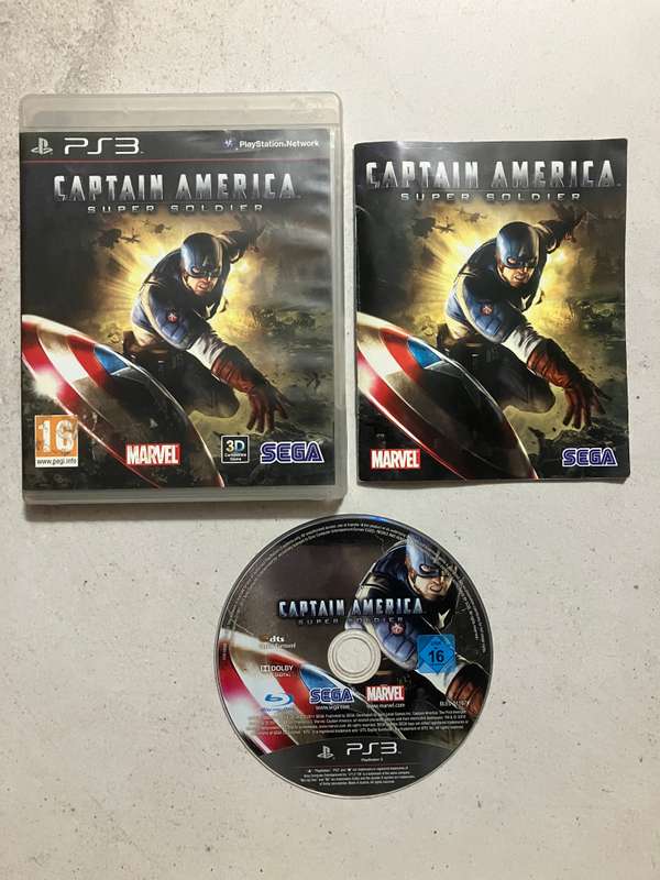 Captain America Super Soldier (PS3) - Complete