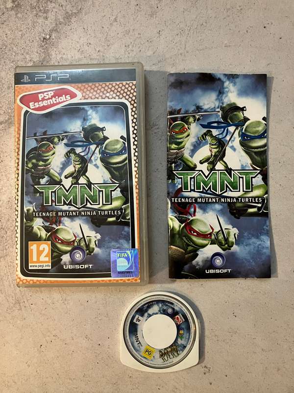 TMNT Teenage Mutant Ninja Turtles (PSP) - Complete