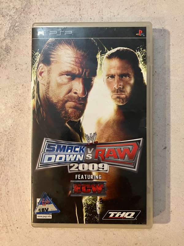 SmackDown vs Raw 2009 (PSP) - Complete