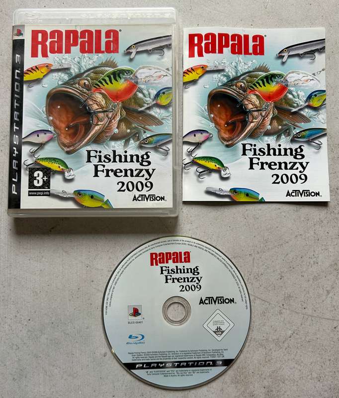 Rapala Fishing Frenzy 2009 (PS3) - Complete