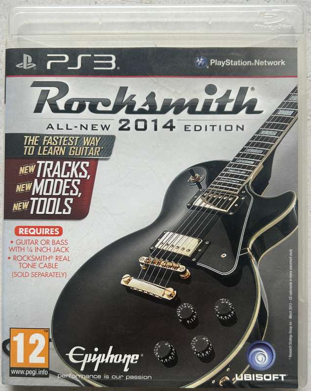 Rocksmith: All New 2014 Edition (PS3) - Complete
