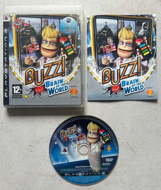 Buzz! Brain of the World (PS3) - Complete