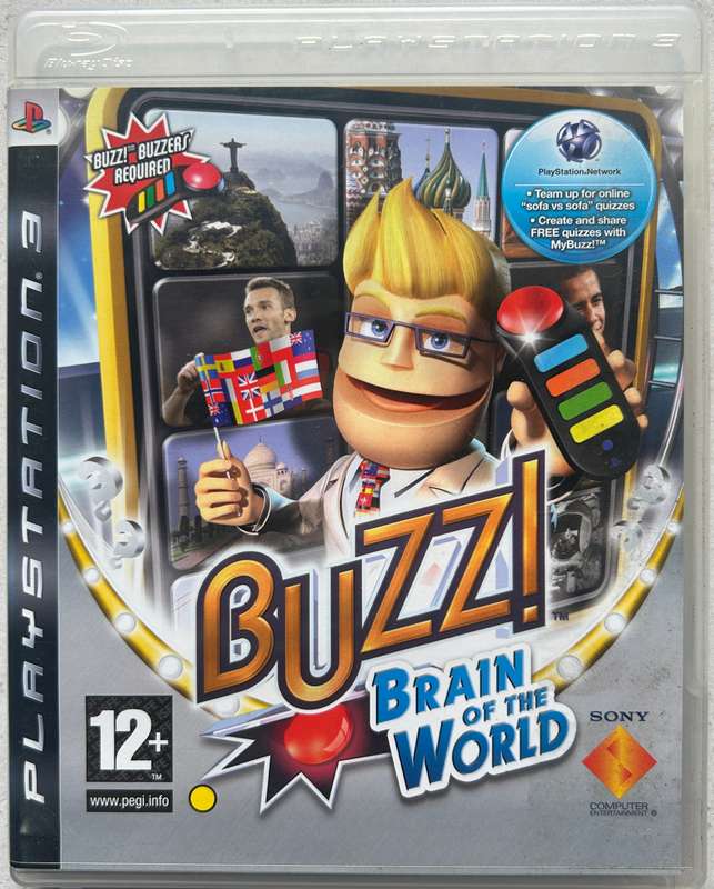 Buzz! Brain of the World (PS3) - Complete