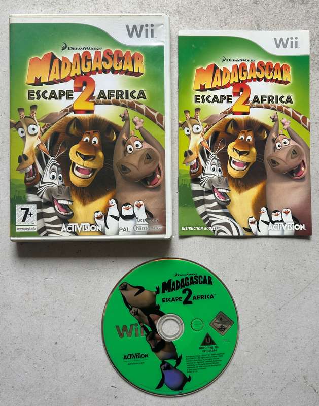 Madagascar Escape 2 Africa - Complete (Wii)