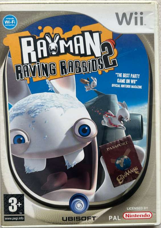 Rayman Raving Rabbids 2 (Wii) - Complete