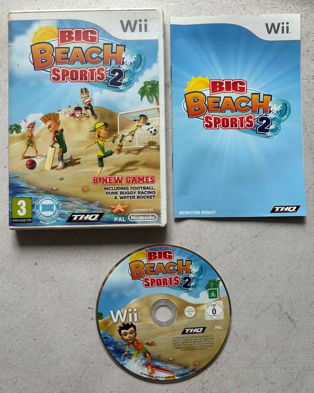 Big Beach Sports 2 (Wii) - Complete