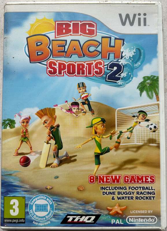 Big Beach Sports 2 (Wii) - Complete